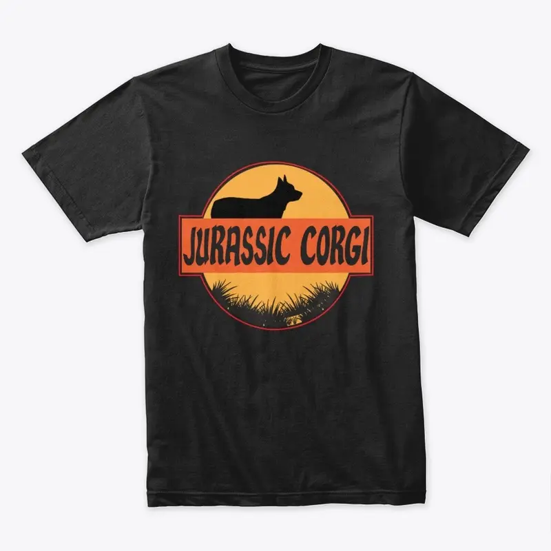 jurassic corgi T Shirt